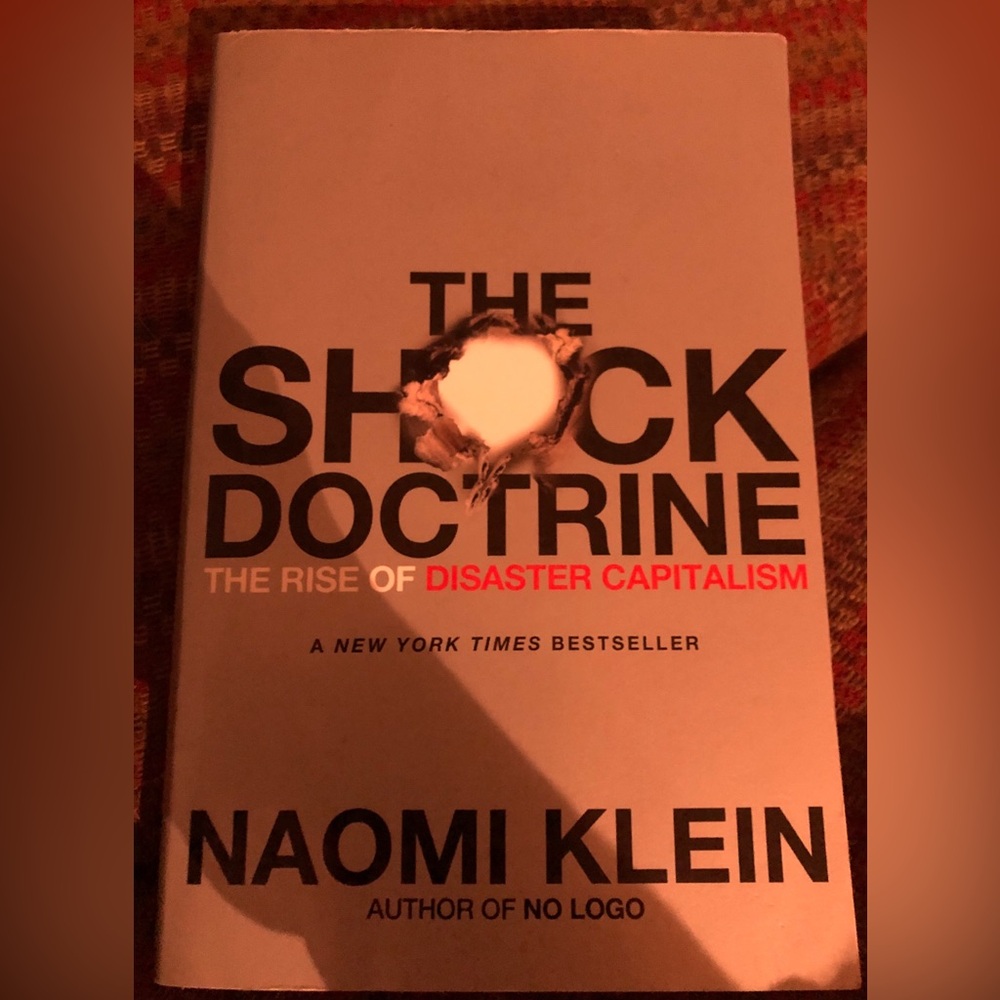 Book “The Shock Doctrine” by Naomi Klein